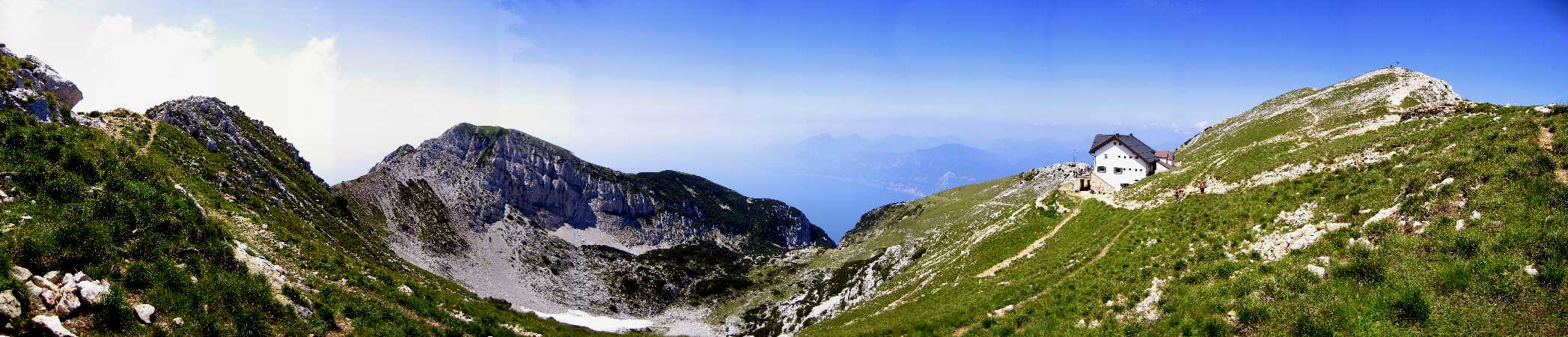 monte Baldo, punta Telegrafo e rifugio Barana