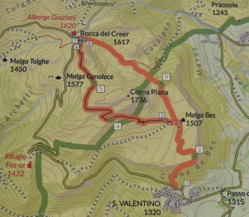 Riserva Naturale Bes Corna Piana, monte Baldo