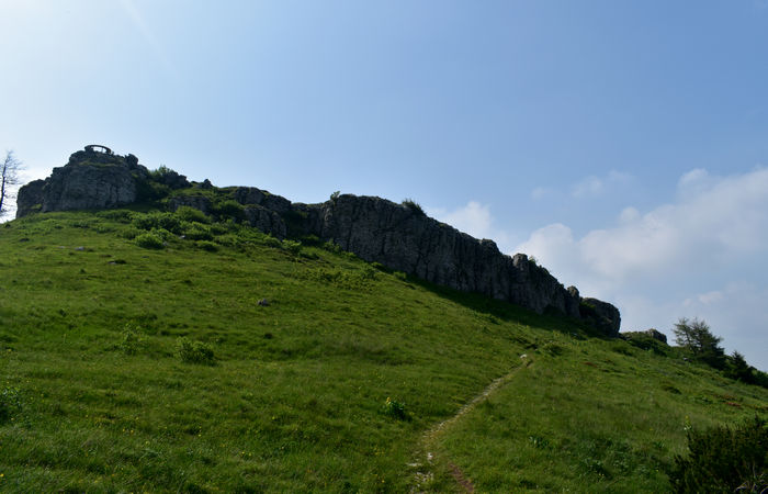 Monte Baldo, escursione Riserva Naturale Corna Piana malga Bes a Brentonico