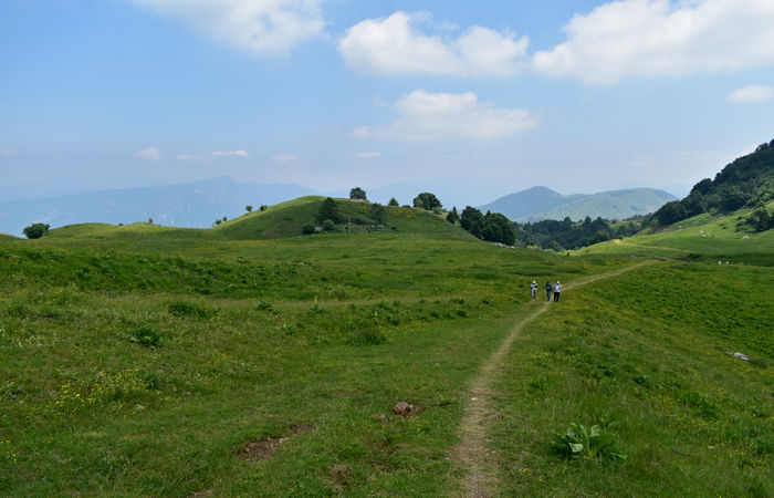 Monte Baldo, escursione Riserva Naturale Corna Piana malga Bes a Brentonico