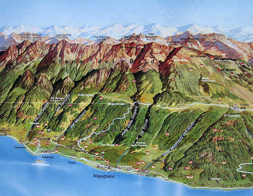 Brenzone - monte Baldo e lago di Garda