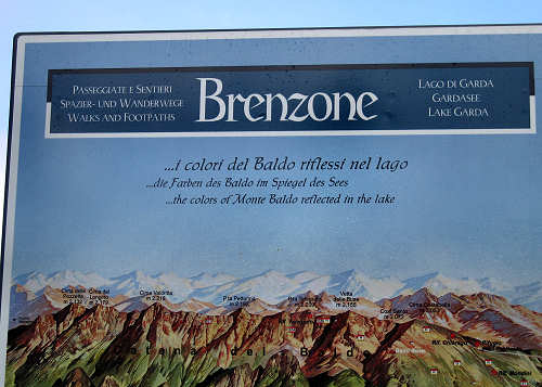 Brenzone - monte Baldo e lago di Garda