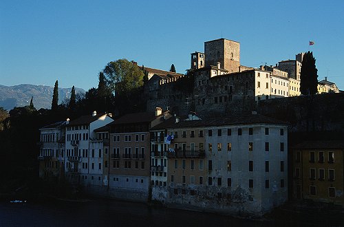 Bassano del Grappa - il castello di Ezzelino
