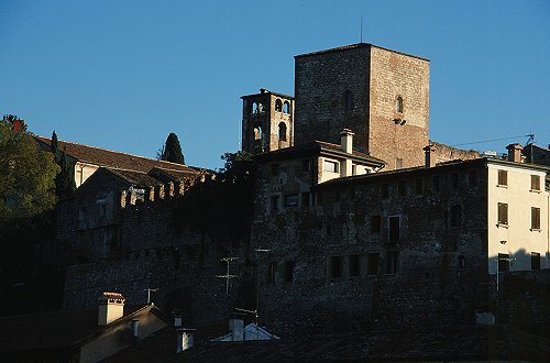 Bassano del Grappa - il castello di Ezzelino