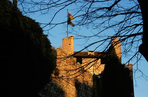 Bassano del Grappa - il castello di Ezzelino