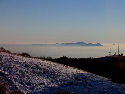 foto tramonto Rubbio