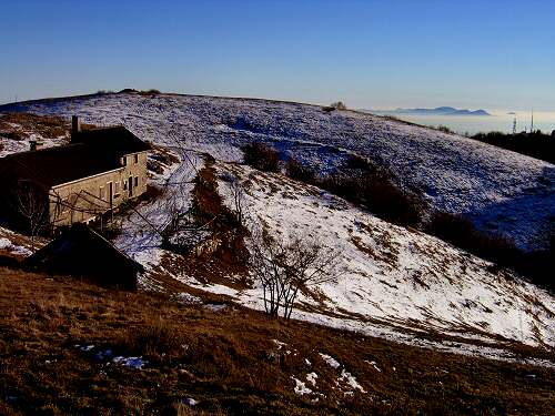 foto tramonto Rubbio