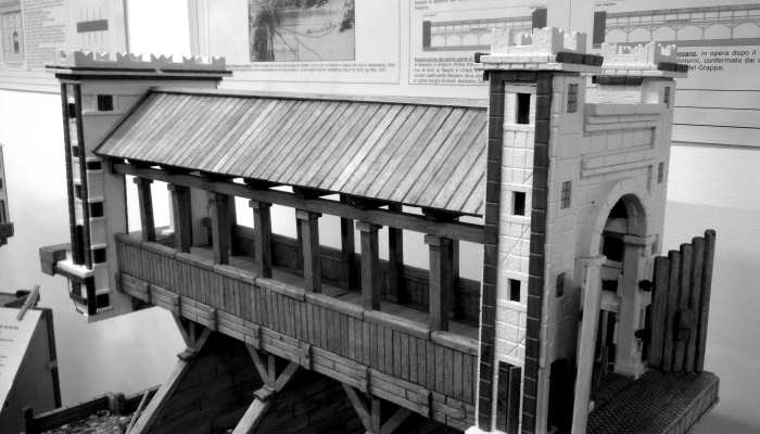 storia del Ponte Vecchio sul fiume Brenta a Bassano del Grappa