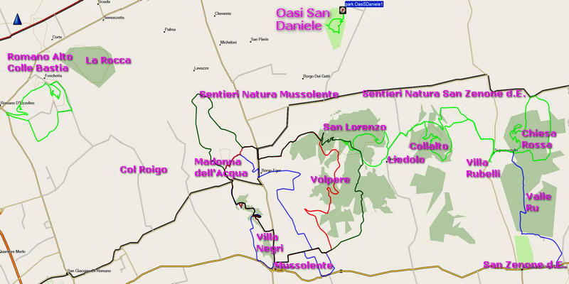 Colli degli Ezzelini - San Zenone degli Ezzelini, Mussolente, Romano d'Ezzelino