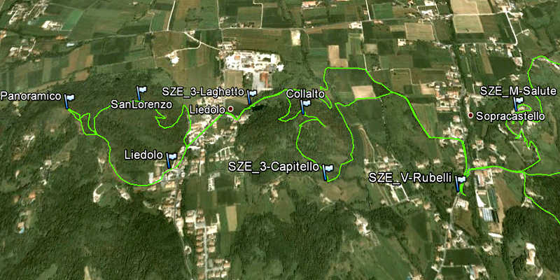 San Zenone degli Ezzelini, sentiero Collalto Col San Lorenzo