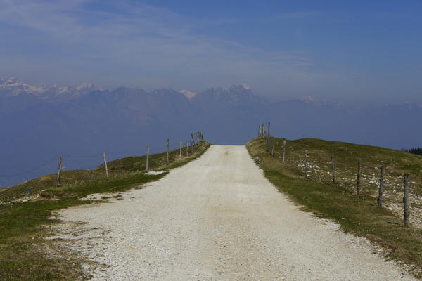 malga Monte Garda al monte Cesen - Lentiai Valbelluna