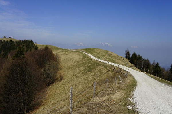 malga Monte Garda al monte Cesen - Lentiai Valbelluna