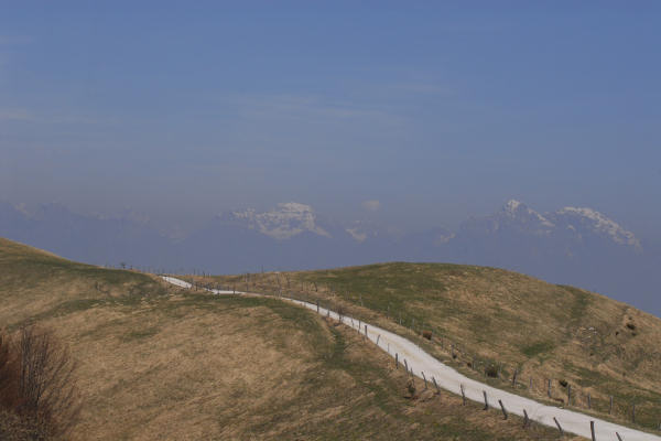 malga Monte Garda al monte Cesen - Lentiai Valbelluna