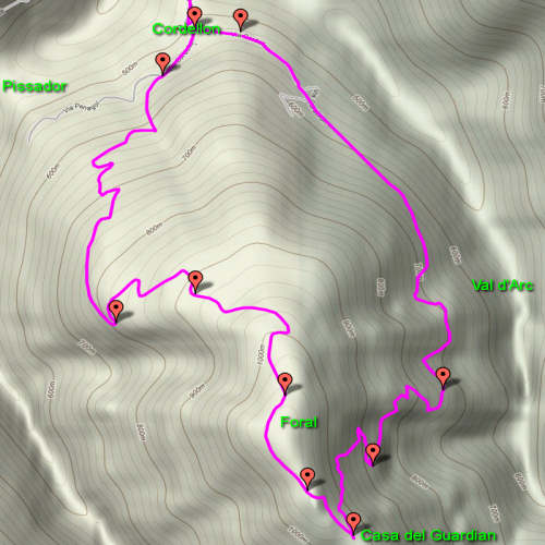 Cordellon monte Foral