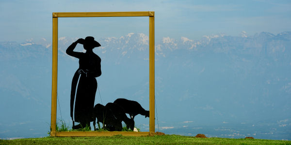 anello nordic walking Nevegal al Col Visentin, Belluno