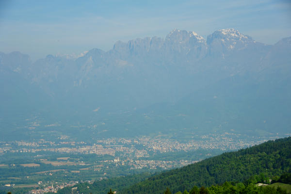 anello nordic walking Nevegal al Col Visentin Faverghera, Belluno