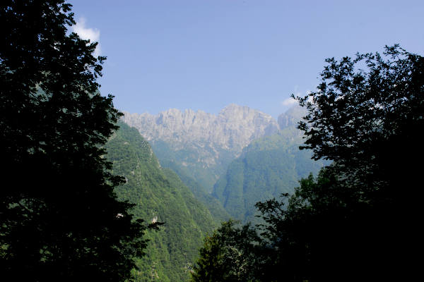 Valle del torrente Ardo, Val de l'Art, monte Schiara, Belluno