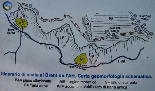 Brent de l'Art a Sant'Antonio Tortal di Trichiana, Valbelluna