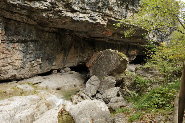 Cascate La Soffia, valle del Mis Gena Bassa Monti del Sole, Sospirolo