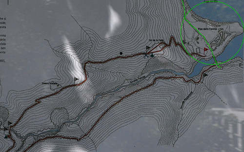 Val Falcina, Valle del Mis, Lago del Mis