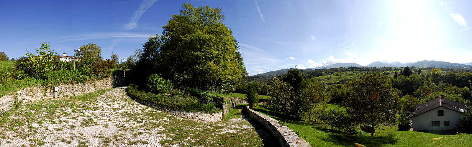 Mel, strada Carrera, Valbelluna sinistra Piave