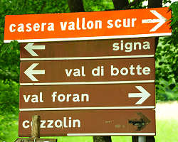 Zelant, sentiero Vallon Scur