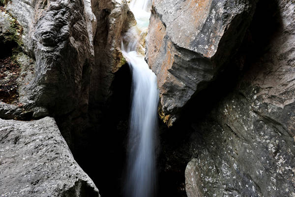Cascate La Soffia, valle del Mis Gena Bassa Monti del Sole, Sospirolo