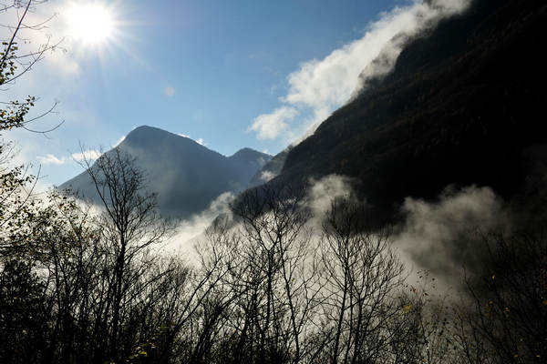 Le Gene Gena Alta Gena Media, Monti del Sole nella valle del Mis, Sospirolo