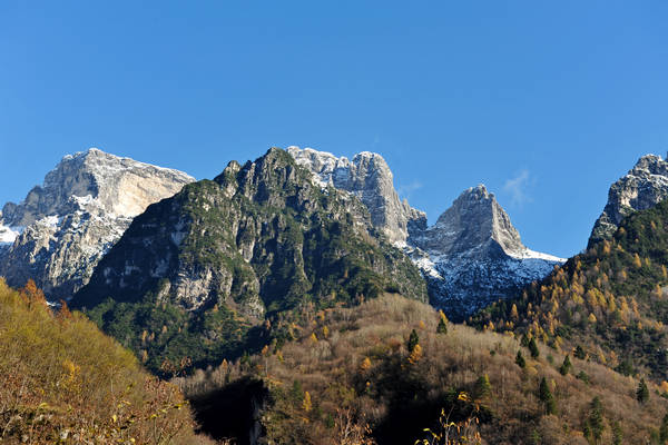 Le Gene Gena Alta Gena Media, Monti del Sole nella valle del Mis, Sospirolo