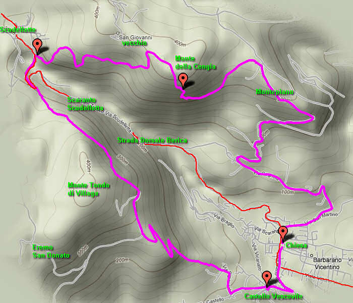 escursioni a Barbarano Vicentino