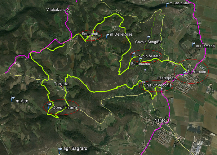 Passeggiata nei colli Berici a Castegnero e a Nanto