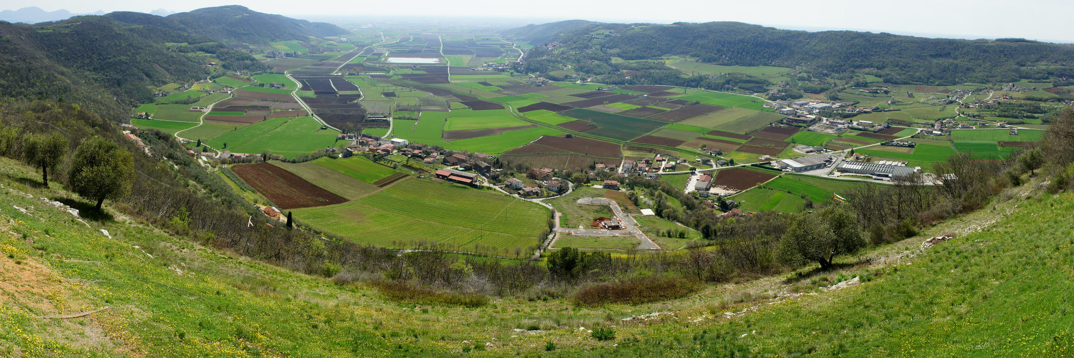 val Liona dal monte Lupia di San Germano dei Berici