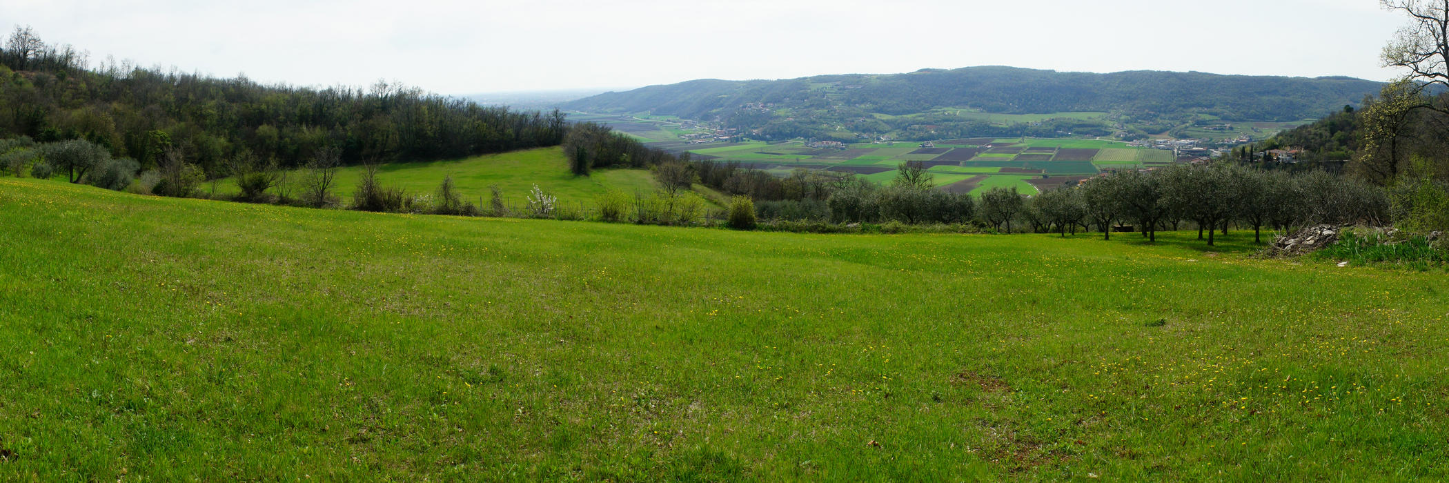 val Liona dal monte Lupia di San Germano dei Berici