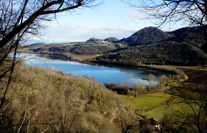 Lago di Fimon nei Colli Berici