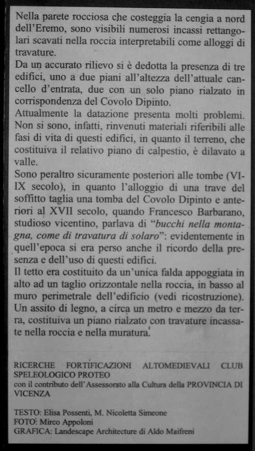 Covolo Eremo di San Cassiano a Lumignano di Longare, Riviera Berica Colli Berici