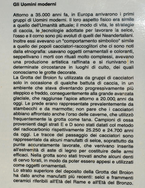 Area archeologica del Broion, Lumignano di Longare