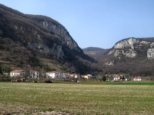 sentieri a Lumingano di Longare, Riviera Berica Colli Berici