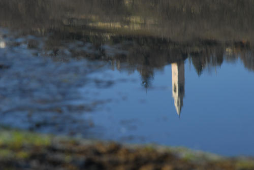 luci d'inverno al lago di Fimon, nei colli Berici