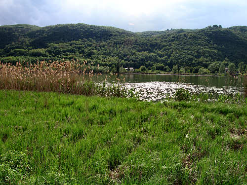 Valli di Fimon e lago di Fimon ad Arcugnano nei Colli Berici