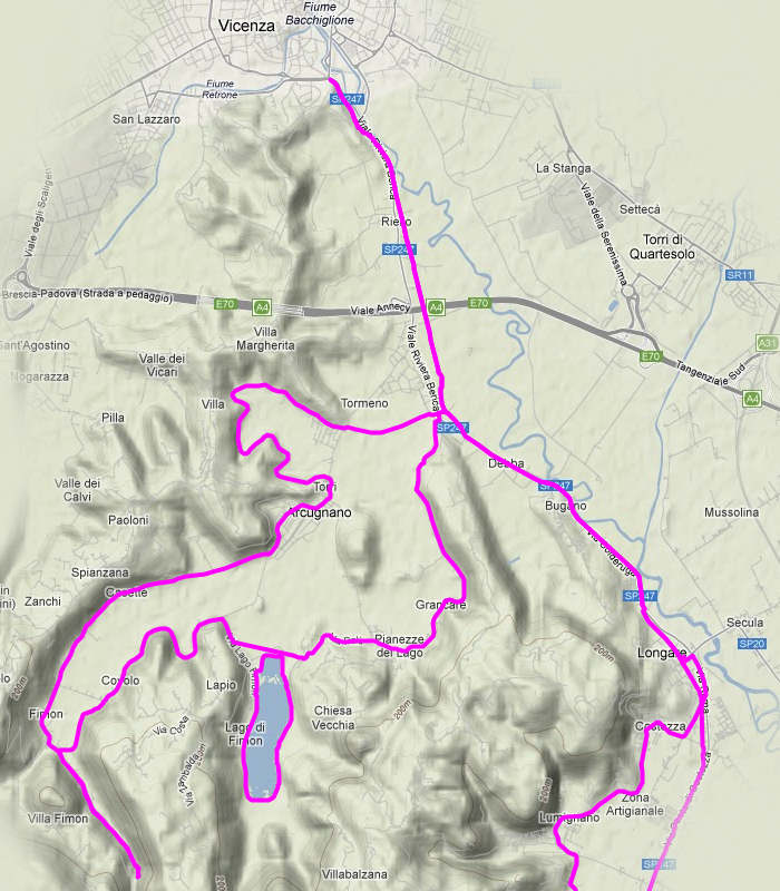 Vicenza Fimon Longare Noventa Vicentina Sossano Cologna Veneta Montagnana
