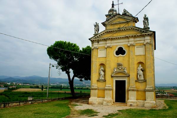 giro ciclistico nella campagna di Sarego, Meledo, Monticello di Fara, Lonigo