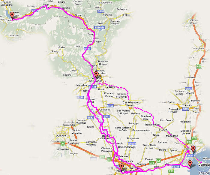 ciclopista del Brenta