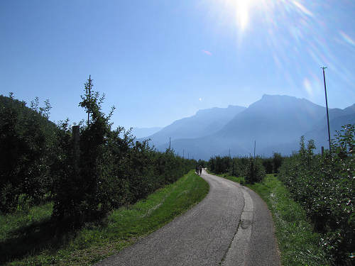 pista ciclabile della Valsugana