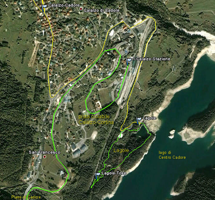 area archeologica nauturalistica termale di Lagole a Calalzo di Cadore, Belluno Dolomiti