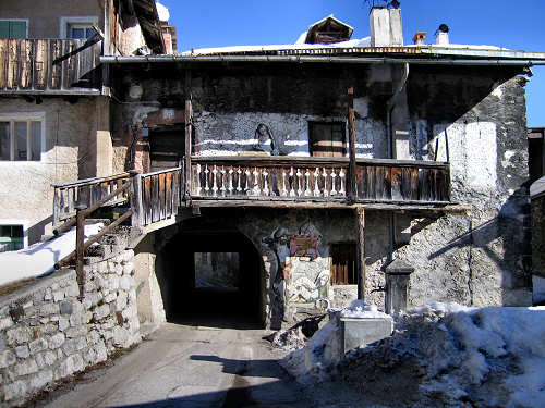 Cibiana di Cadore, i murales di Cibiana