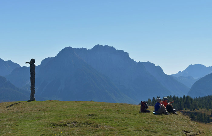Comelico, escursione da Costa a monte Zovo e al rifugio DeDoo