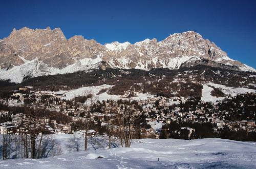la conca di Cortina d'Ampezzo, Belluno Dolomiti