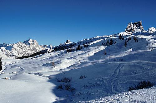 la conca di Cortina d'Ampezzo, Belluno Dolomiti