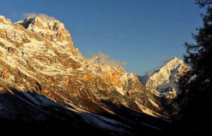 la conca di Cortina d'Ampezzo, Belluno Dolomiti