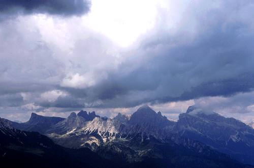foto varie nelle Dolomiti ampezzane